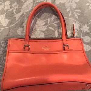 Peach Kate Spade purse